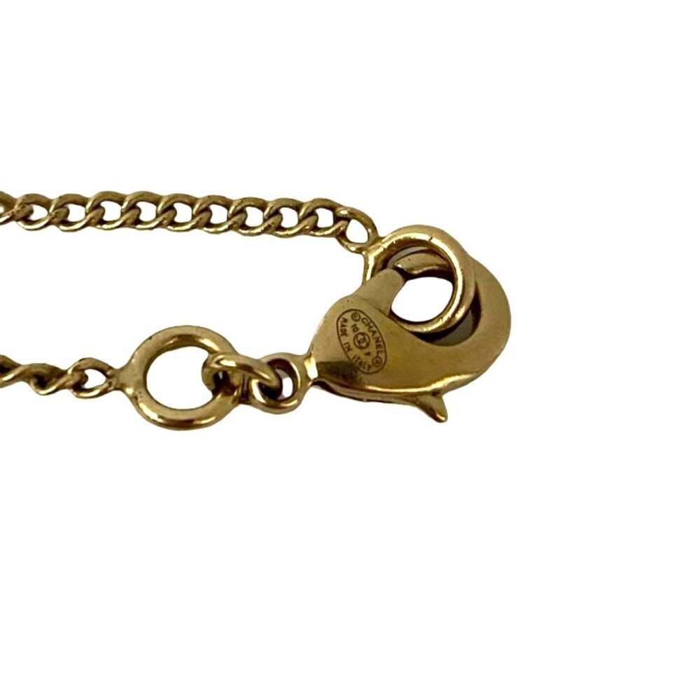 CHANEL Authentic Red Logo Necklace - Picture 2 of 6